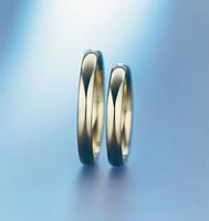 LOW DOME  PLAIN 3MM BAND IN GOLD, PALLADIUM, OR PLATINUM